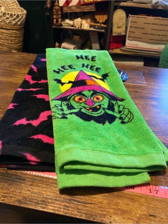 Hyde & EEK! Other - Hyde & Eek 2 pack Halloween hand towels